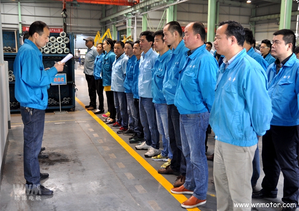 皖南電機(jī)|車間學(xué)習(xí)現(xiàn)場 皖南電機(jī)|車間學(xué)習(xí)現(xiàn)場