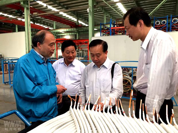 全國總工會領(lǐng)導(dǎo)來皖南電機(jī)調(diào)研 全國總工會領(lǐng)導(dǎo)來皖南電機(jī)調(diào)研