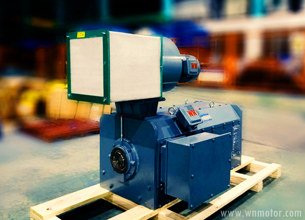 皖南電機(jī)為國內(nèi)某鋼廠定制的YXVF電機(jī)順利按時(shí)交付